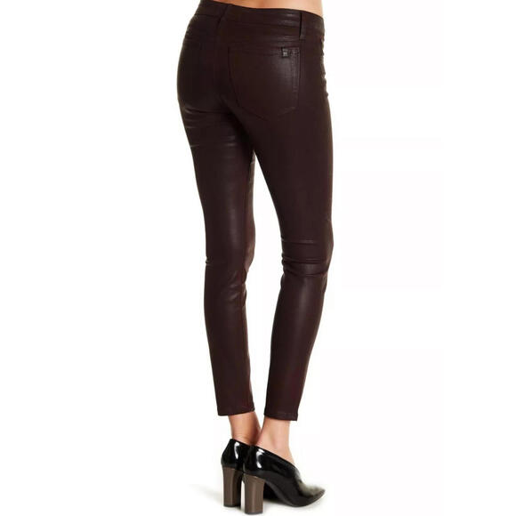 NWT JOE’S JEANS |SZ 25 |Icon Skinny Ankle Mid Rise Jeans Orchid Purple $198 - Picture 3 of 9